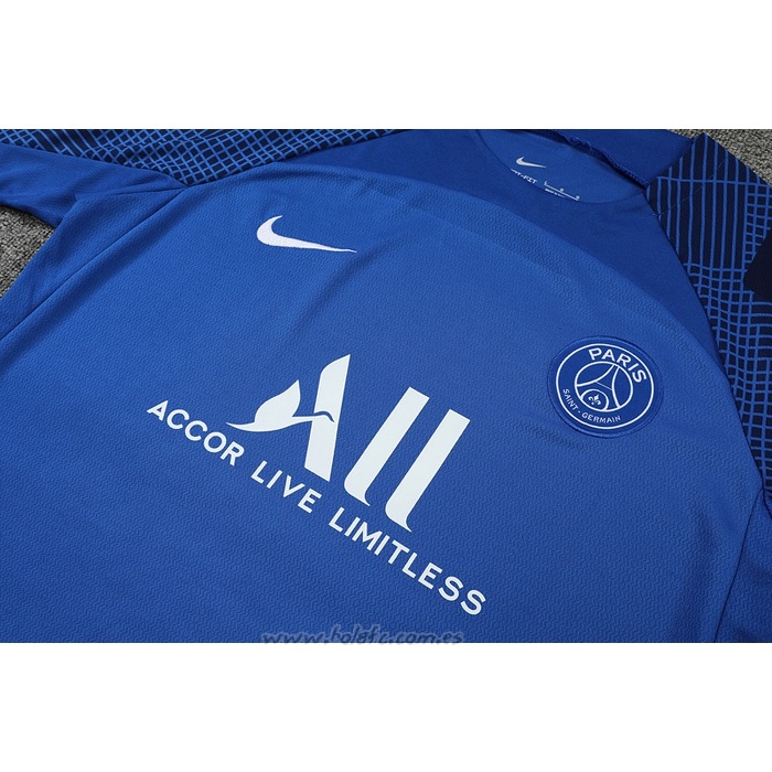 Chandal del Paris Saint-Germain Manga Corta 2022-2023 Azul - Pantalon Corto